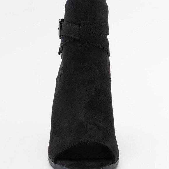 Francesca's | NWT Peep Toe Ankle Boot - Picture 14 of 16